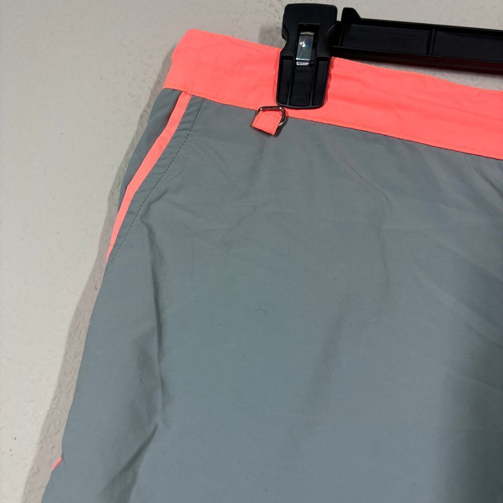 Les Canebiers Mens 2XL Ramatuel Swim Trunks Shorts Gray Neon - Picture 3 of 8